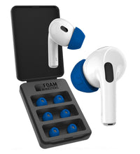 Load image into Gallery viewer, Memory Foam Ear Tips for AirPods Pro Gen 1 & 2 | Version 4.0 (Black Magic) 3 Pairs
