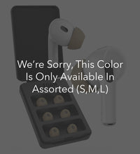 Load image into Gallery viewer, Memory Foam Ear Tips for AirPods Pro Gen 1 & 2 | Version 4.0 (Black Magic) 3 Pairs