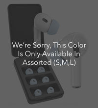 Load image into Gallery viewer, Memory Foam Ear Tips for AirPods Pro Gen 1 & 2 | Version 4.0 (Black Magic) 3 Pairs