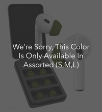 Load image into Gallery viewer, Memory Foam Ear Tips for AirPods Pro Gen 1 & 2 | Version 4.0 (Black Magic) 3 Pairs