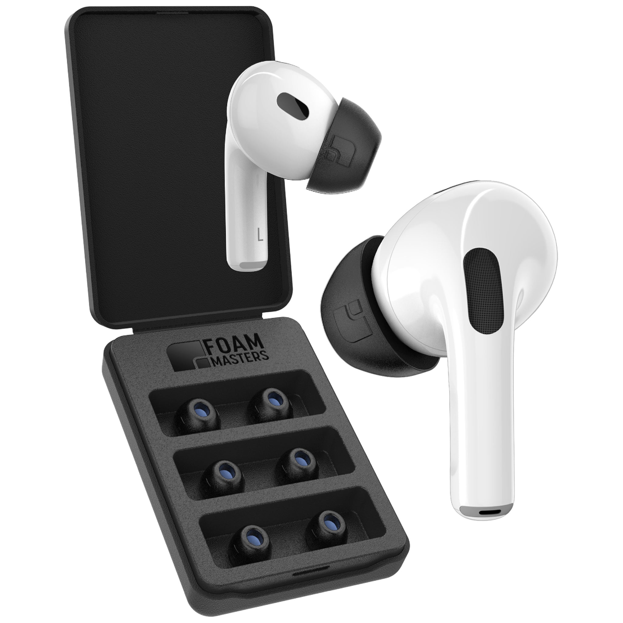 Memory Foam Ear Tips for AirPods Pro 1 & 2 | Version 4.0 Magic)